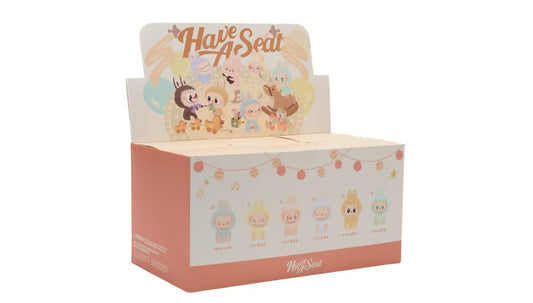 Pop Mart Labubu The Monsters Have a Seat Vinyl Plush Sealed Case (6 Blind Boxes)