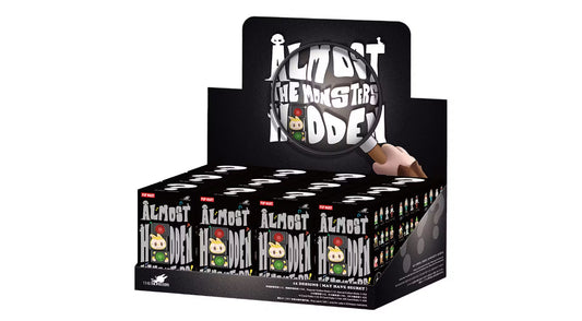 Pop Mart Labubu The Monsters Almost Hidden Series Figures Sealed Case (12 Blind Boxes)