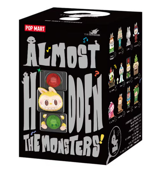 Pop Mart Labubu The Monsters Almost Hidden Series Figure Single Blind Box