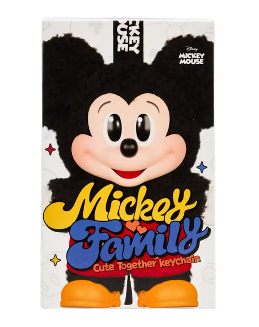 Pop Mart Disney Mickey Family Together Series Plush Keychain Single Blind Box