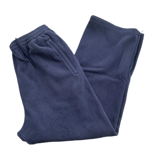 Yeezy Gap H10 Polar Fleece Navy Pant SZ LARGE