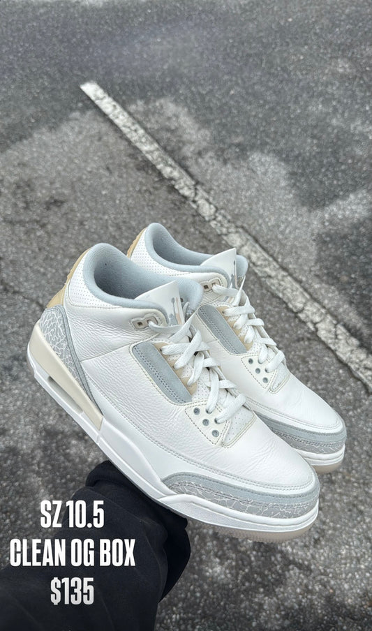 Jordan 3 Craft Ivory