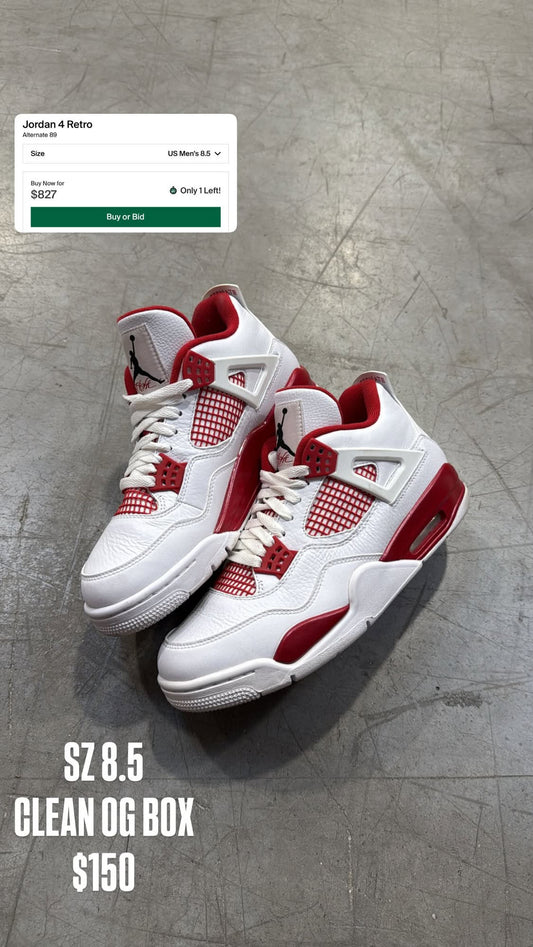 Jordan 4 Alternate