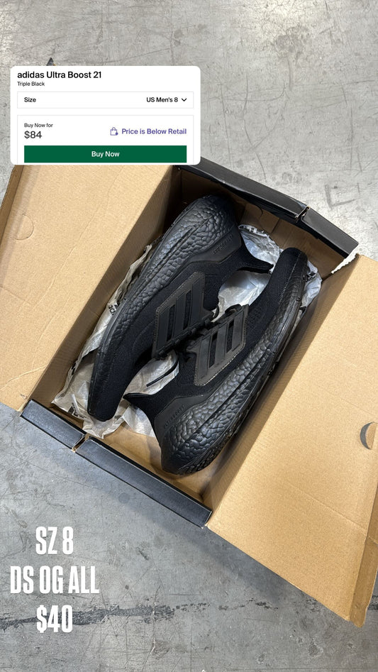 Adidas Ultra Boost Black