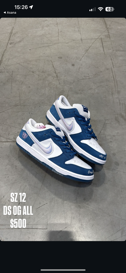 Nike SB Dunk Low Born x Raised SZ 12