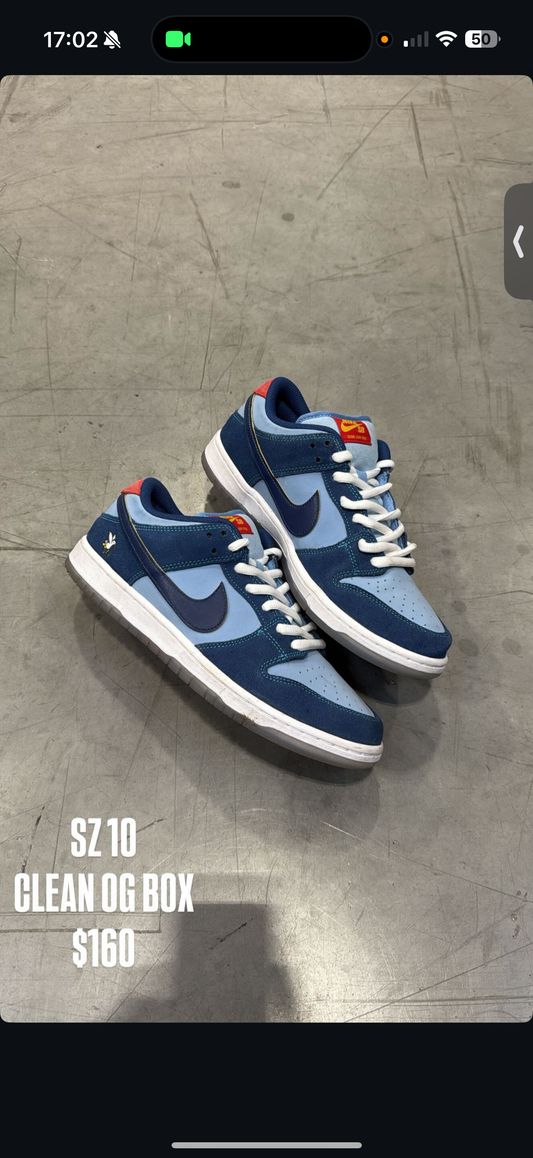Nike SB Dunk Low Why So Sad SZ 10