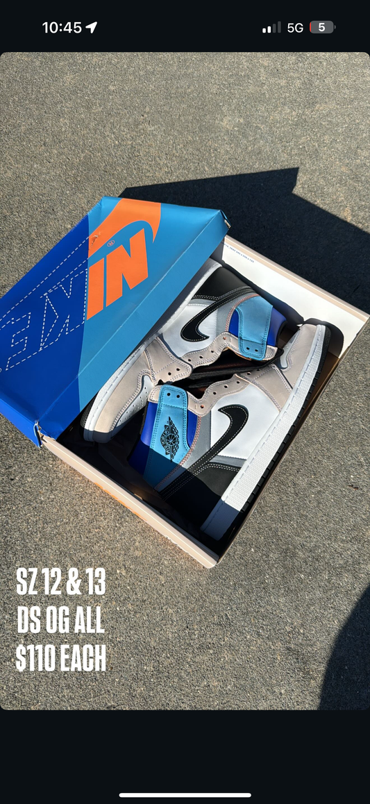 (2) Jordan 1 Prototype SZ 12 & 13