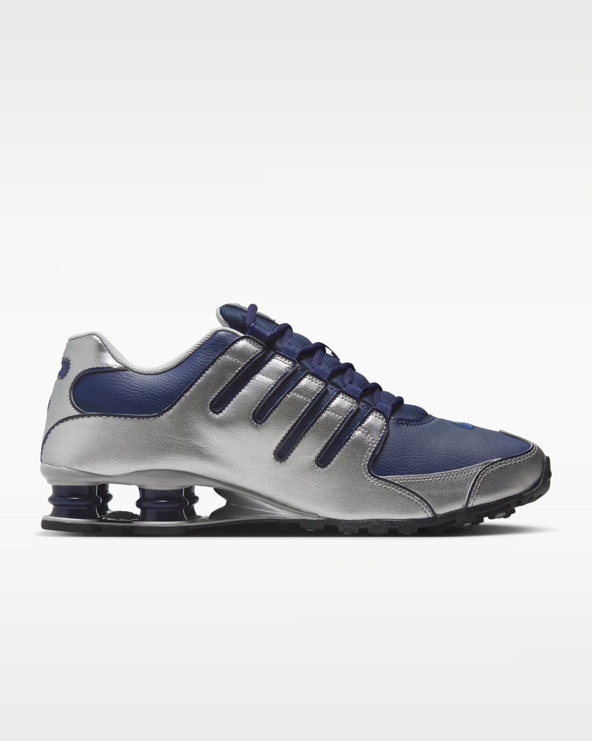 Nike Shox NZ Midnight Navy Metallic Silver