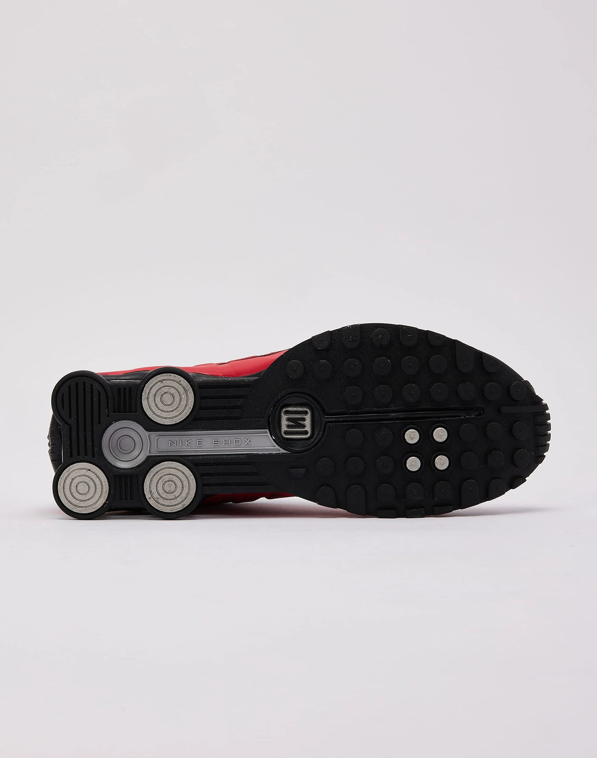 Nike Shox R4 University Red Black Metallic Silver