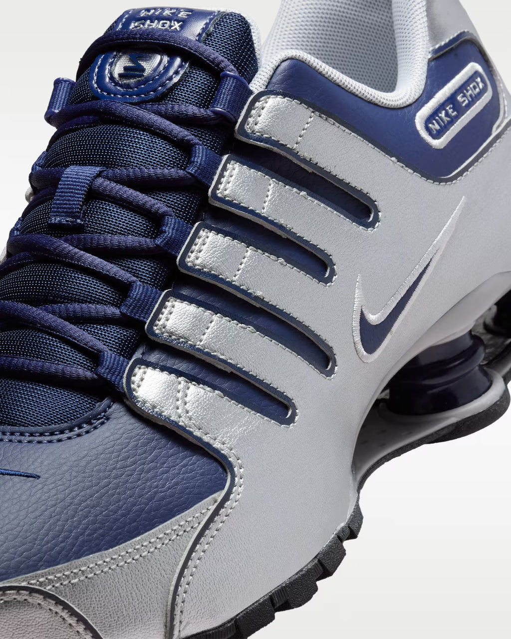 Nike Shox NZ Midnight Navy Metallic Silver
