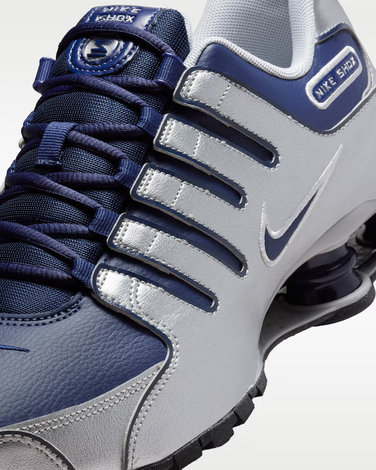 Nike Shox NZ Midnight Navy Metallic Silver