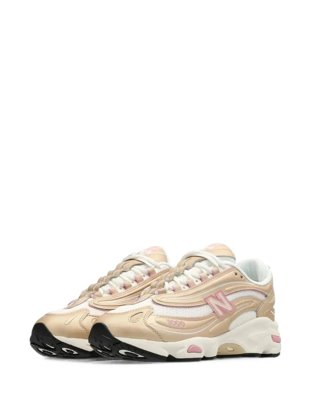 New Balance 1000 White Gold Pink