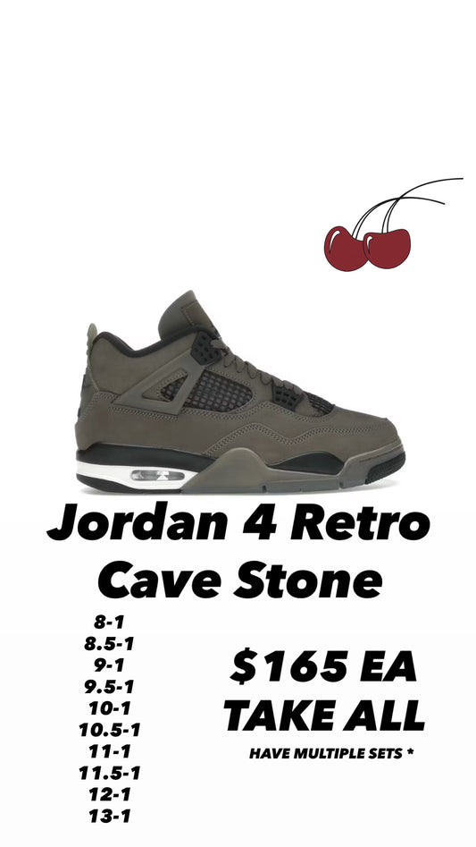 Jordan 4 Cave Stone (20 PC)