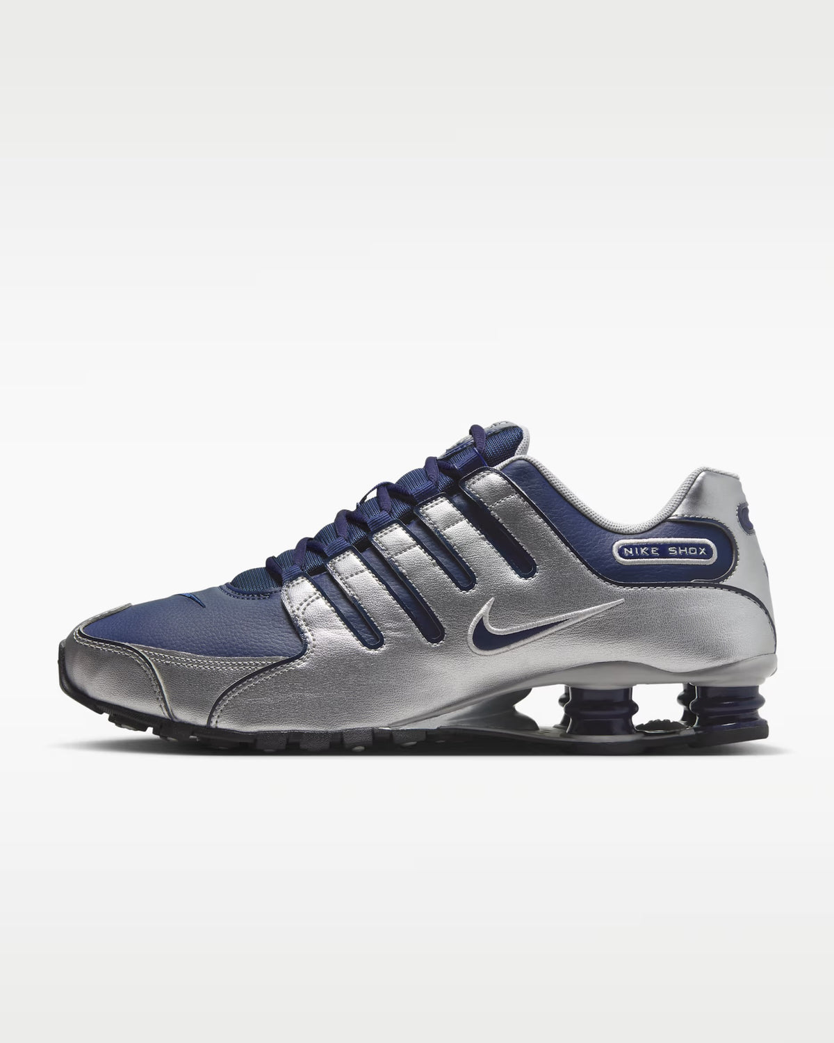Nike Shox NZ Midnight Navy Metallic Silver