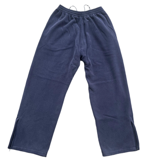 Yeezy Gap H10 Polar Fleece Navy Pant SZ LARGE