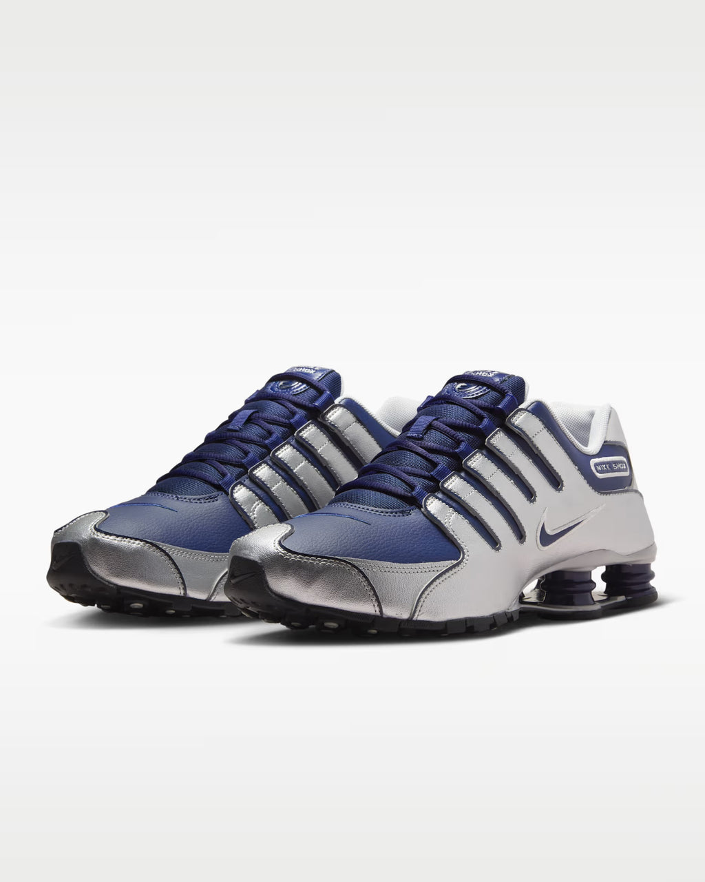 Nike Shox NZ Midnight Navy Metallic Silver