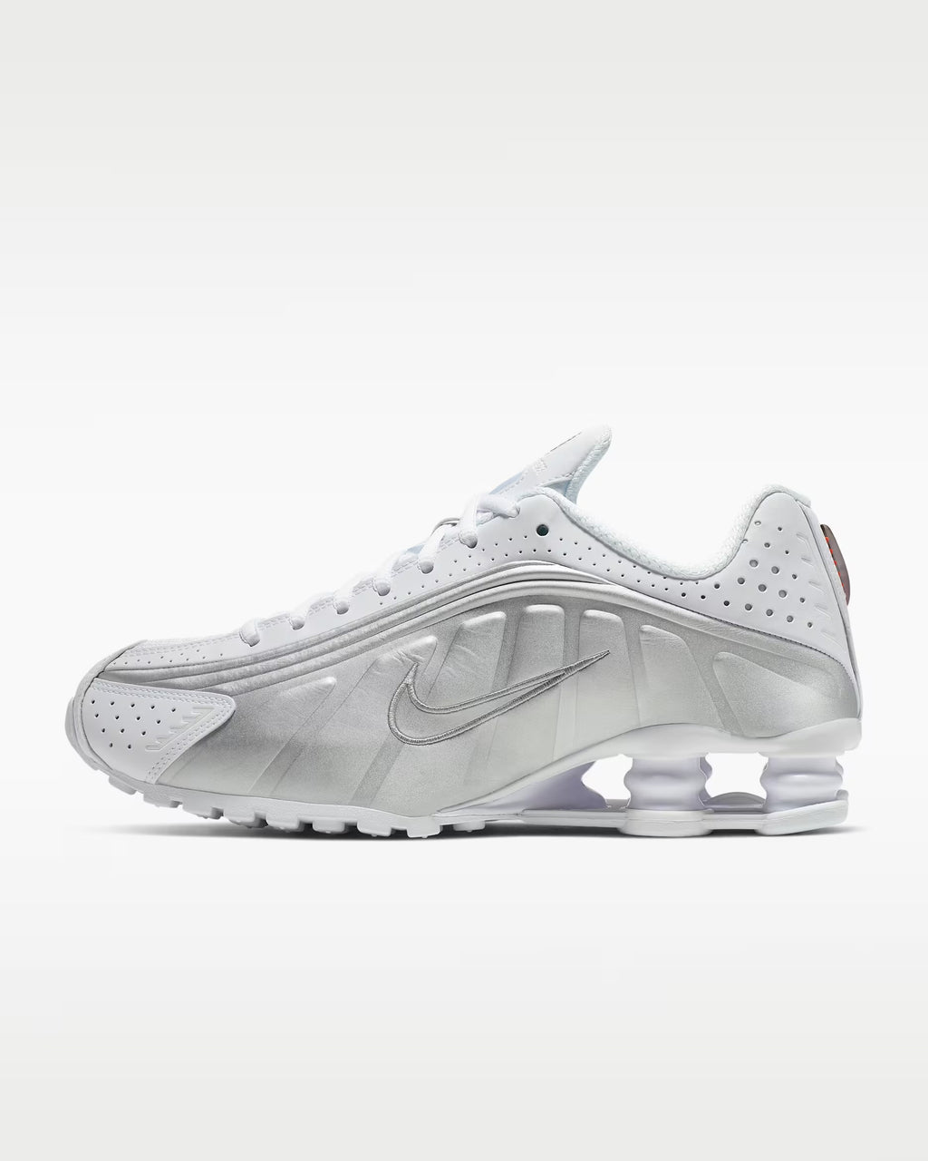 Nike Shox R4 White Metallic Silver (Women’s)