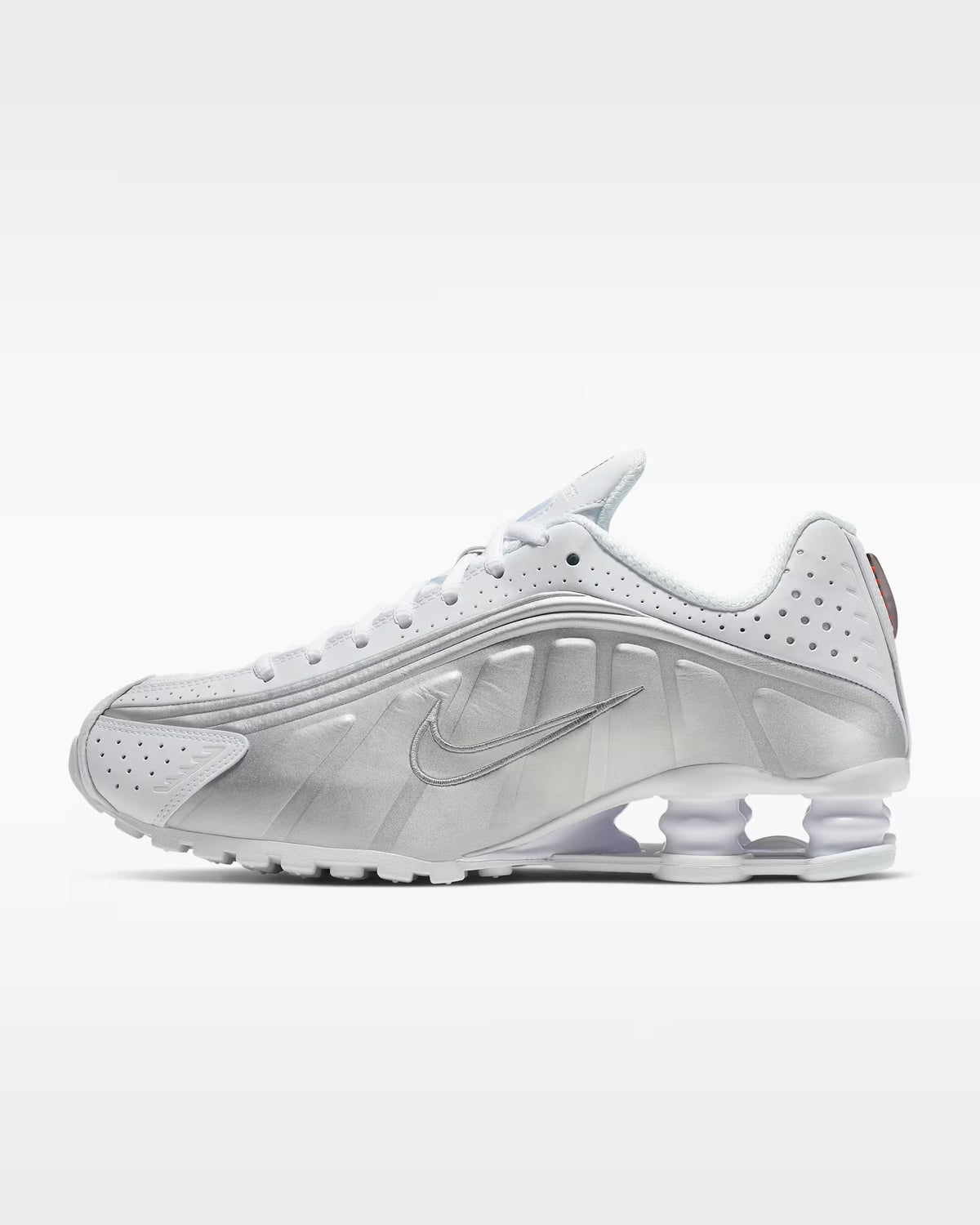 Nike Shox R4 White Metallic Silver (Women’s)