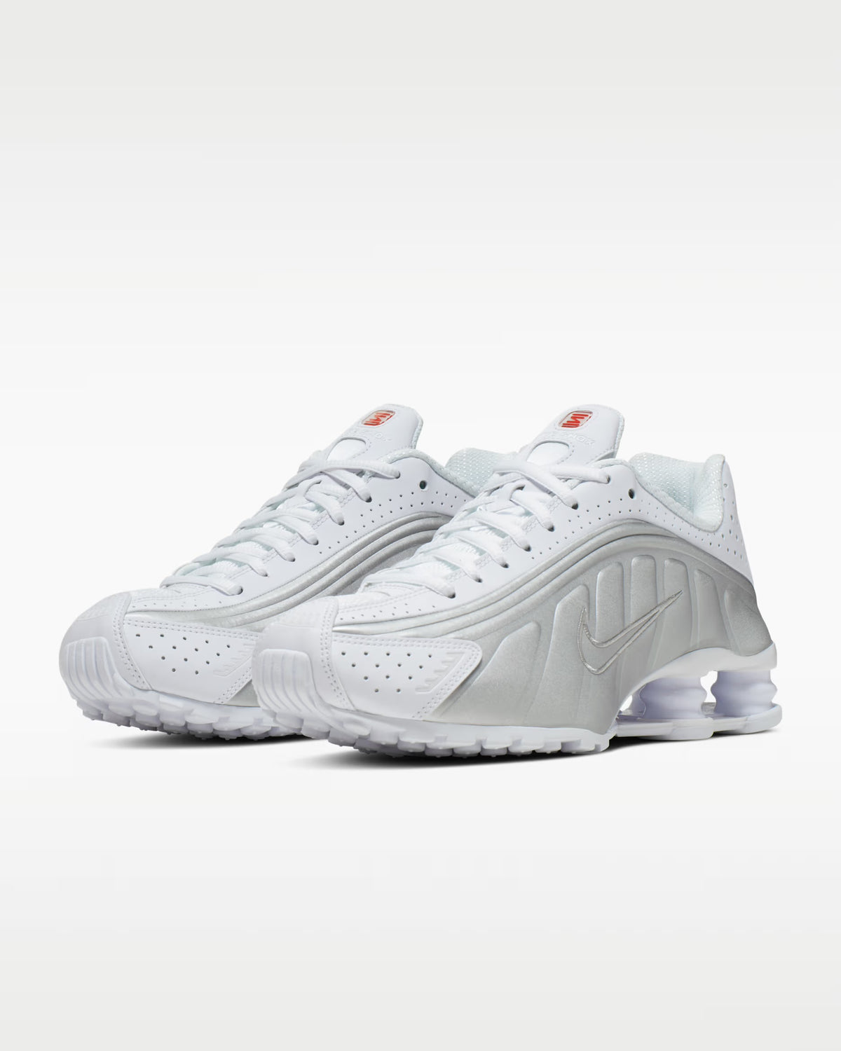 Nike Shox R4 White Metallic Silver (Women’s)