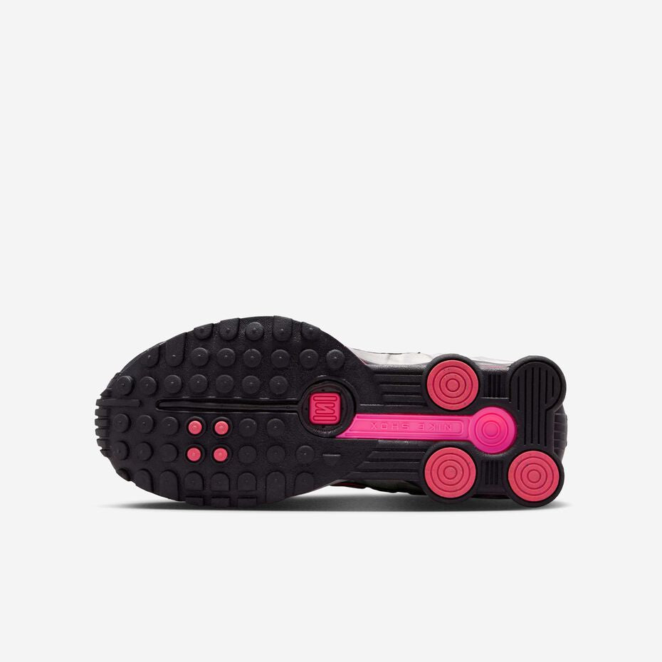 Nike Shox R4 Black Metallic Silver Pinksicle (GS)
