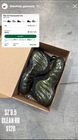 (2) Nike Foamposite Legion Green SZ 8.5 RB + Nike Foamposite Red October SZ 10 OG BOX