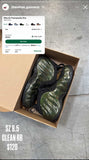 (2) Nike Foamposite Legion Green SZ 8.5 RB + Nike Foamposite Red October SZ 10 OG BOX