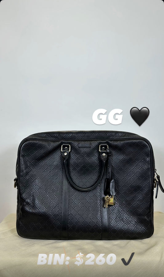 GG Black Business Bag