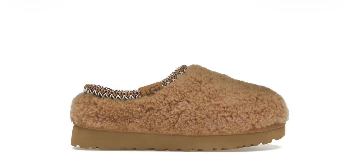 UGG Women's Tasman Maxi Curly Slipper – Chestnut