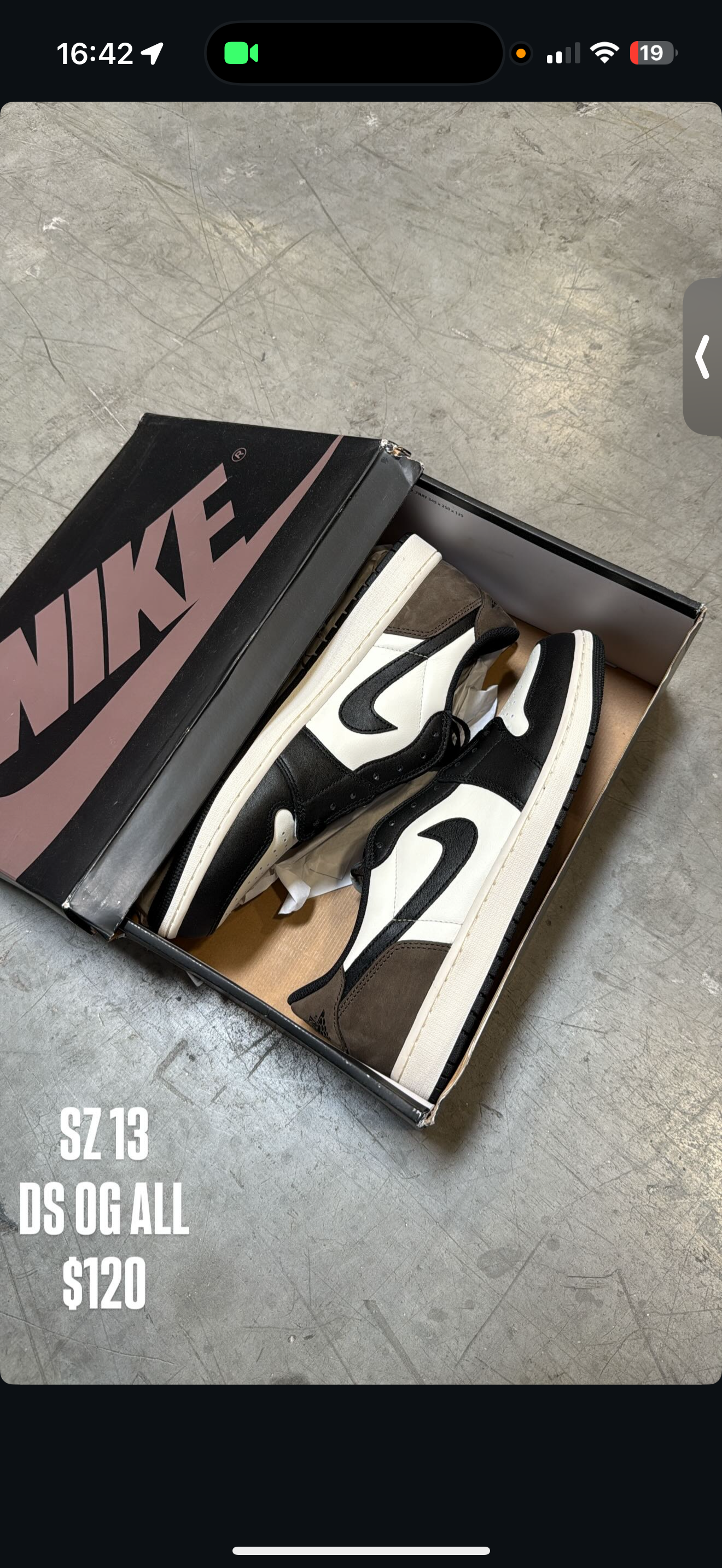 Jordan 1 Low Travis Scott Mocha