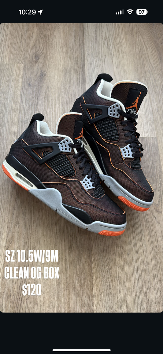 Jordan 4 Starfish SZ 10.5W/9M