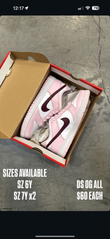 Nike Dunk Low Pink Foam SZ 6Y