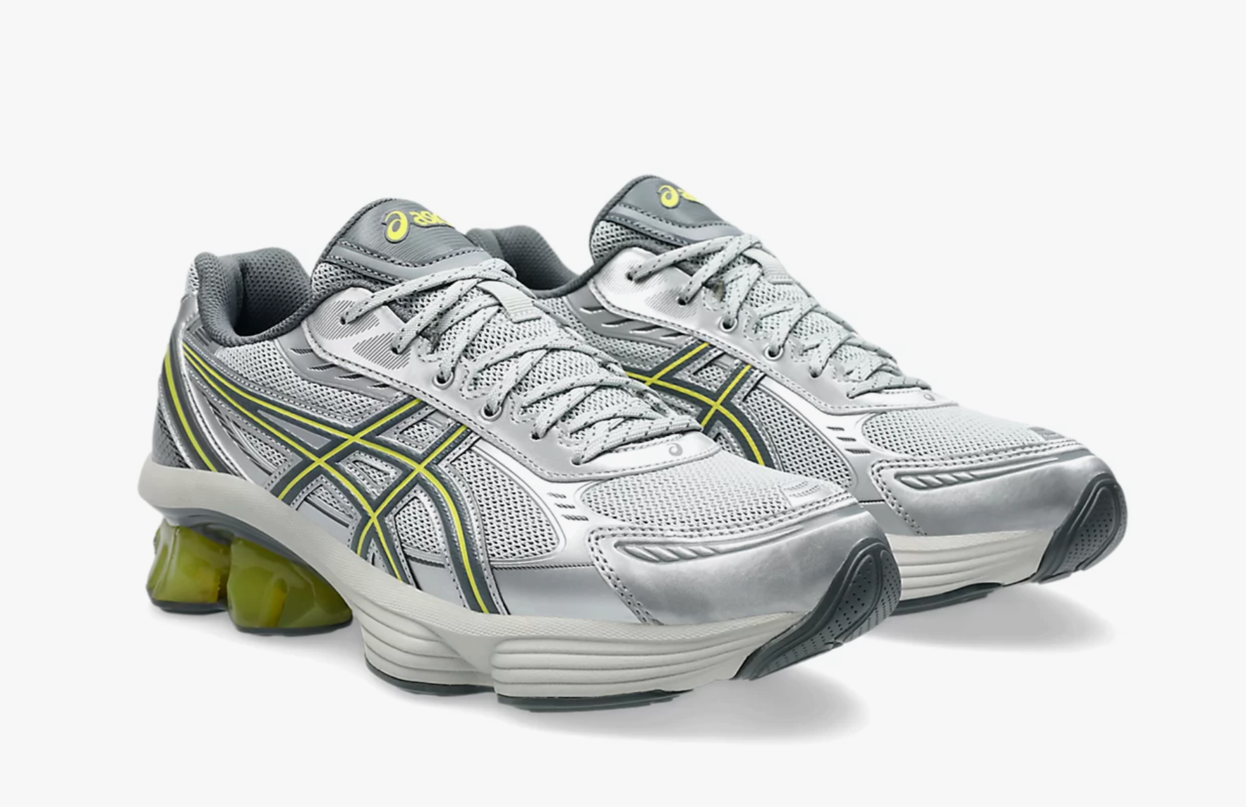 ASICS Gel-Kinetic Fluent Glacier Grey Steel Grey SZ 6.5M / 8W