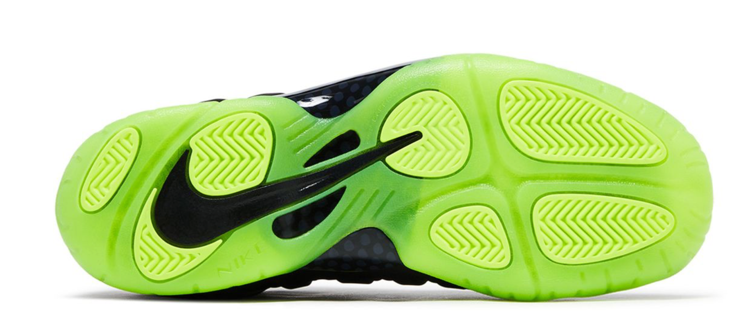 Nike Little Posite One Black Volt (GS) SZ 7Y / 8.5W