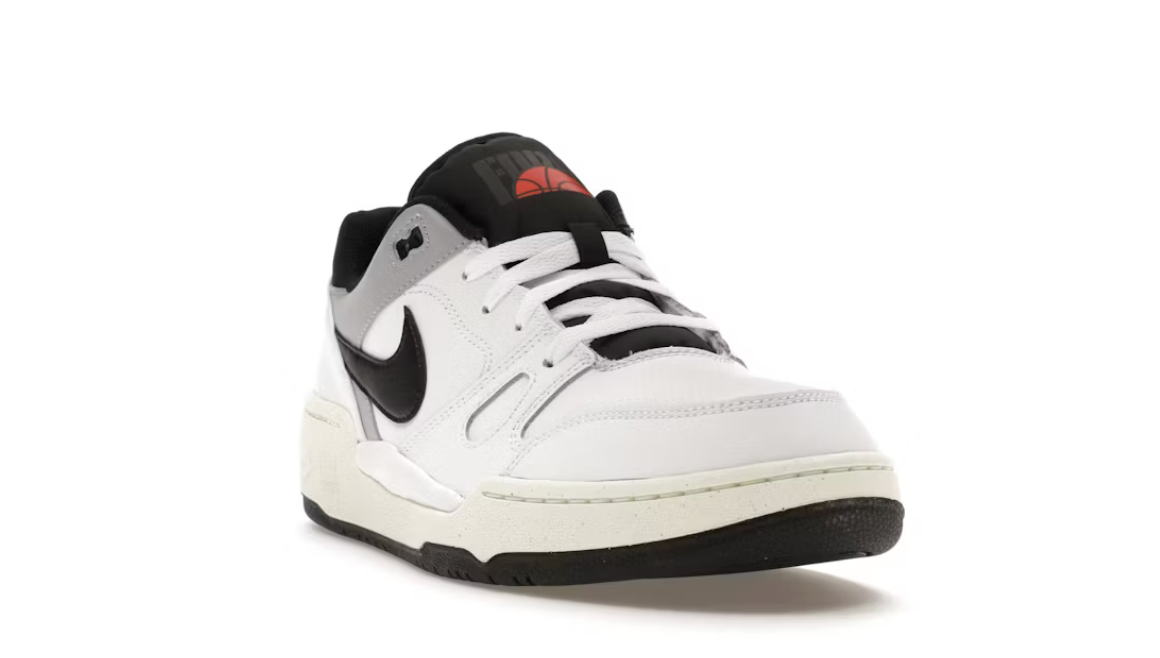 Nike Full Force Low White Black Pewter SZ 10M / 11.5W