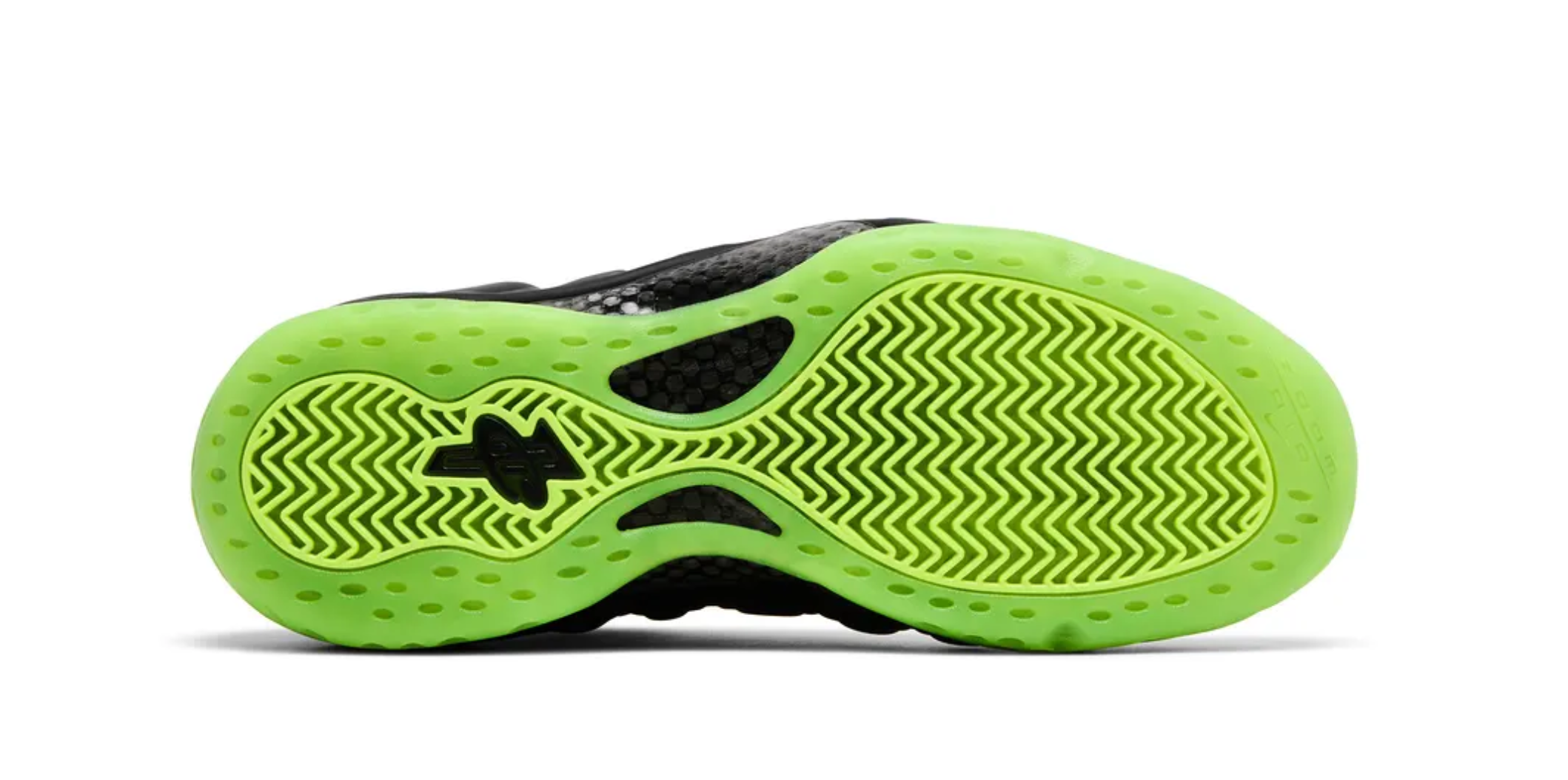 Nike Air Foamposite One Black Volt SZ 9M / 10.5W