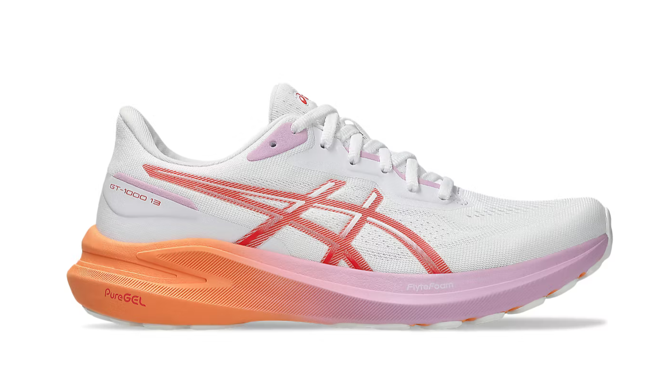ASICS GT-1000 13 White Coral Reef (Women's) 7M / 8.5W