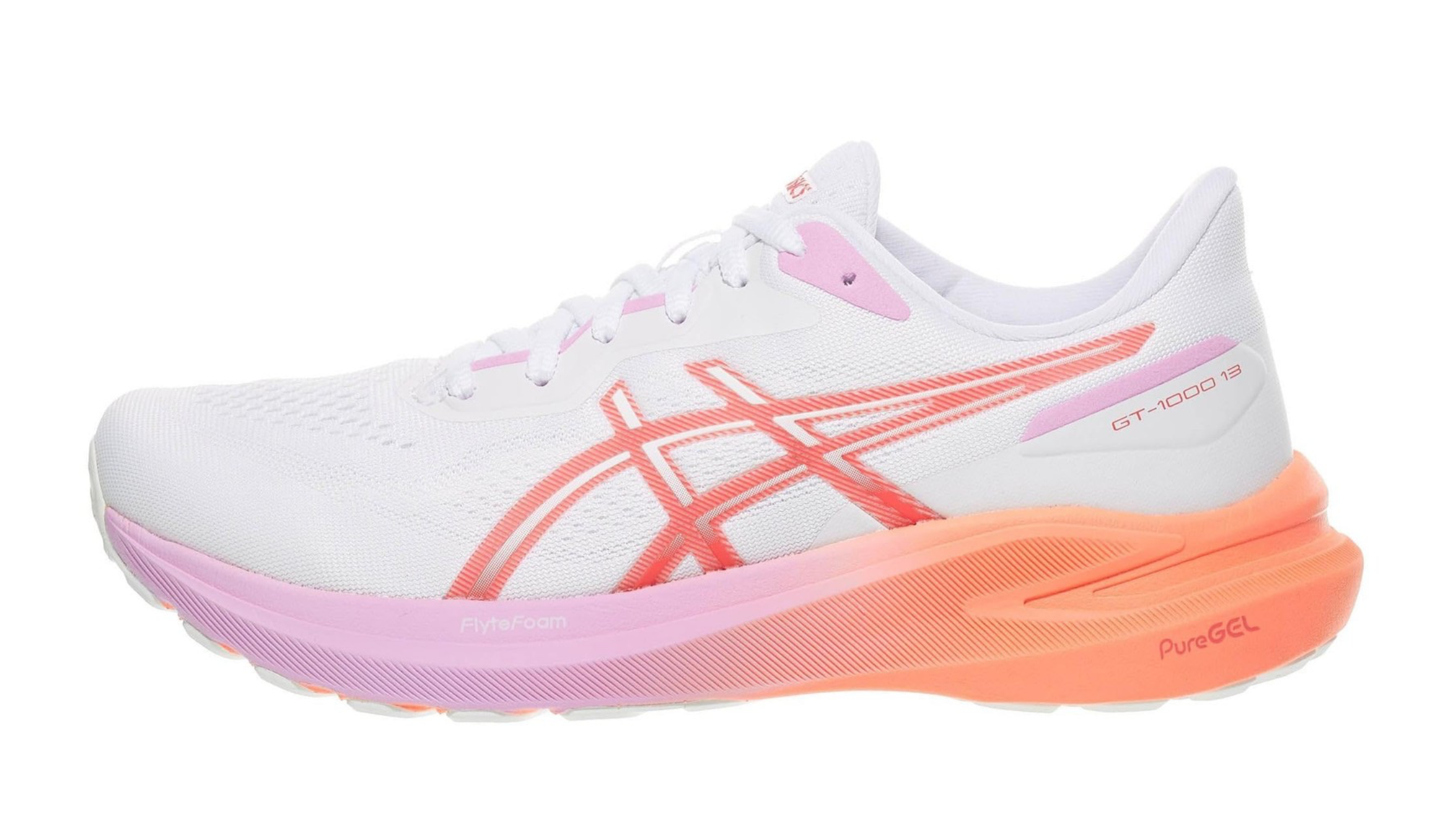 ASICS GT-1000 13 White Coral Reef (Women's) 7M / 8.5W