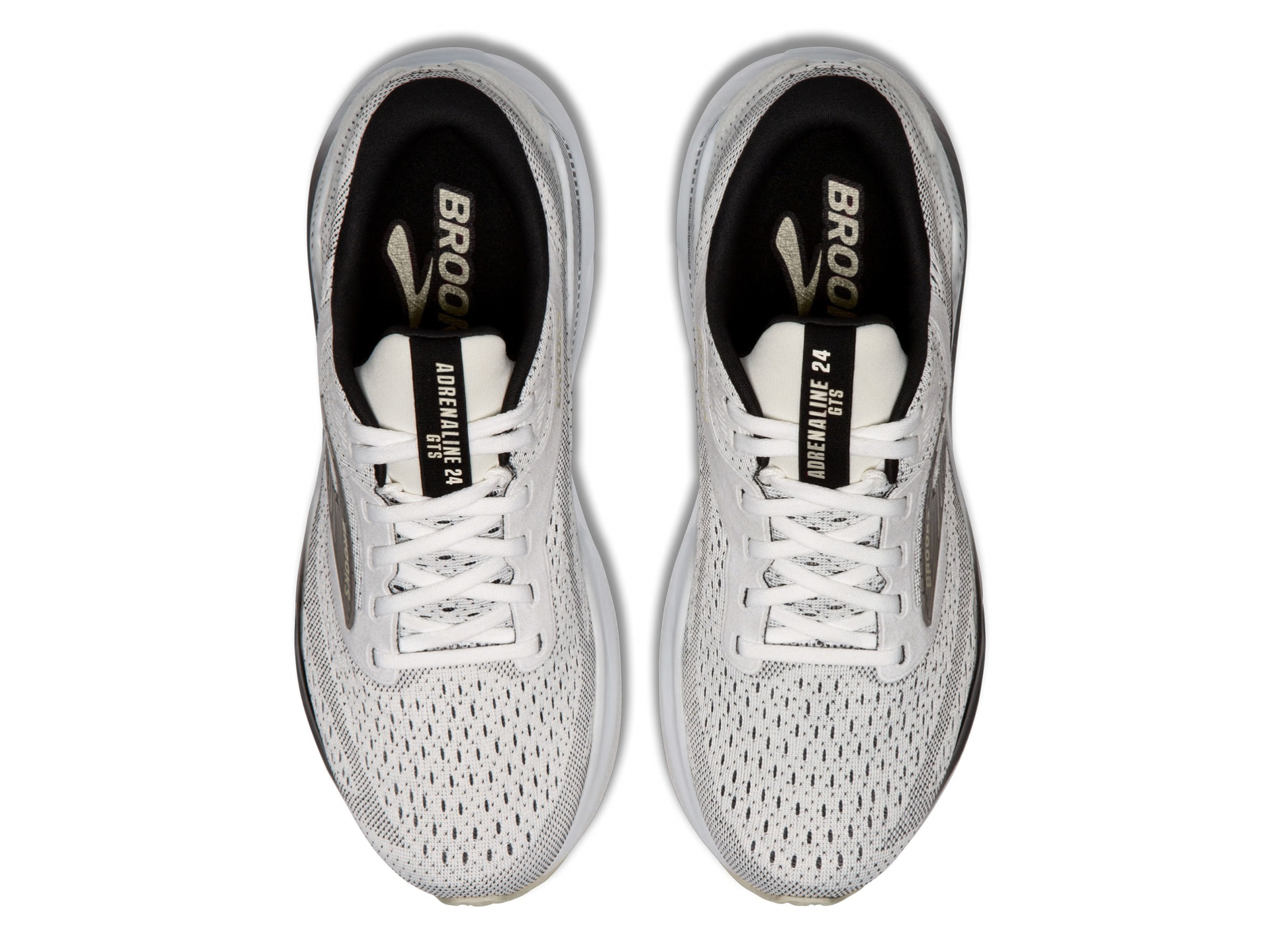 Brooks Adrenaline GTS 24 White Black Pelican SZ 11M / 12.5W