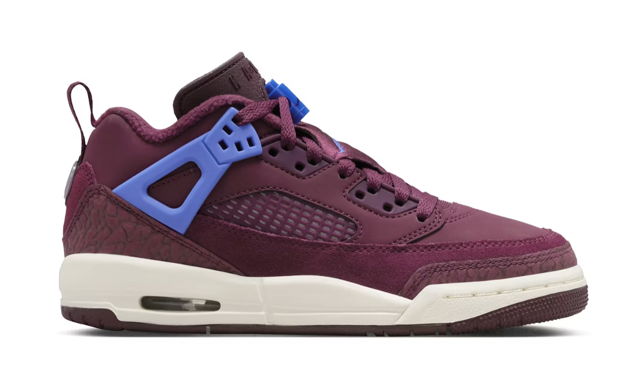 Jordan Spizike Low Bordeaux Sail Hyper Royal (GS) SZ 6.5Y / 8W