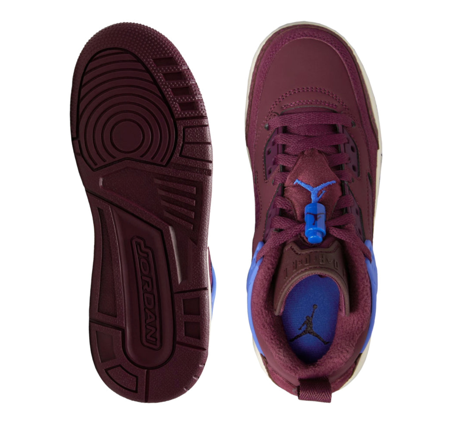 Jordan Spizike Low Bordeaux Sail Hyper Royal (GS) SZ 6.5Y / 8W