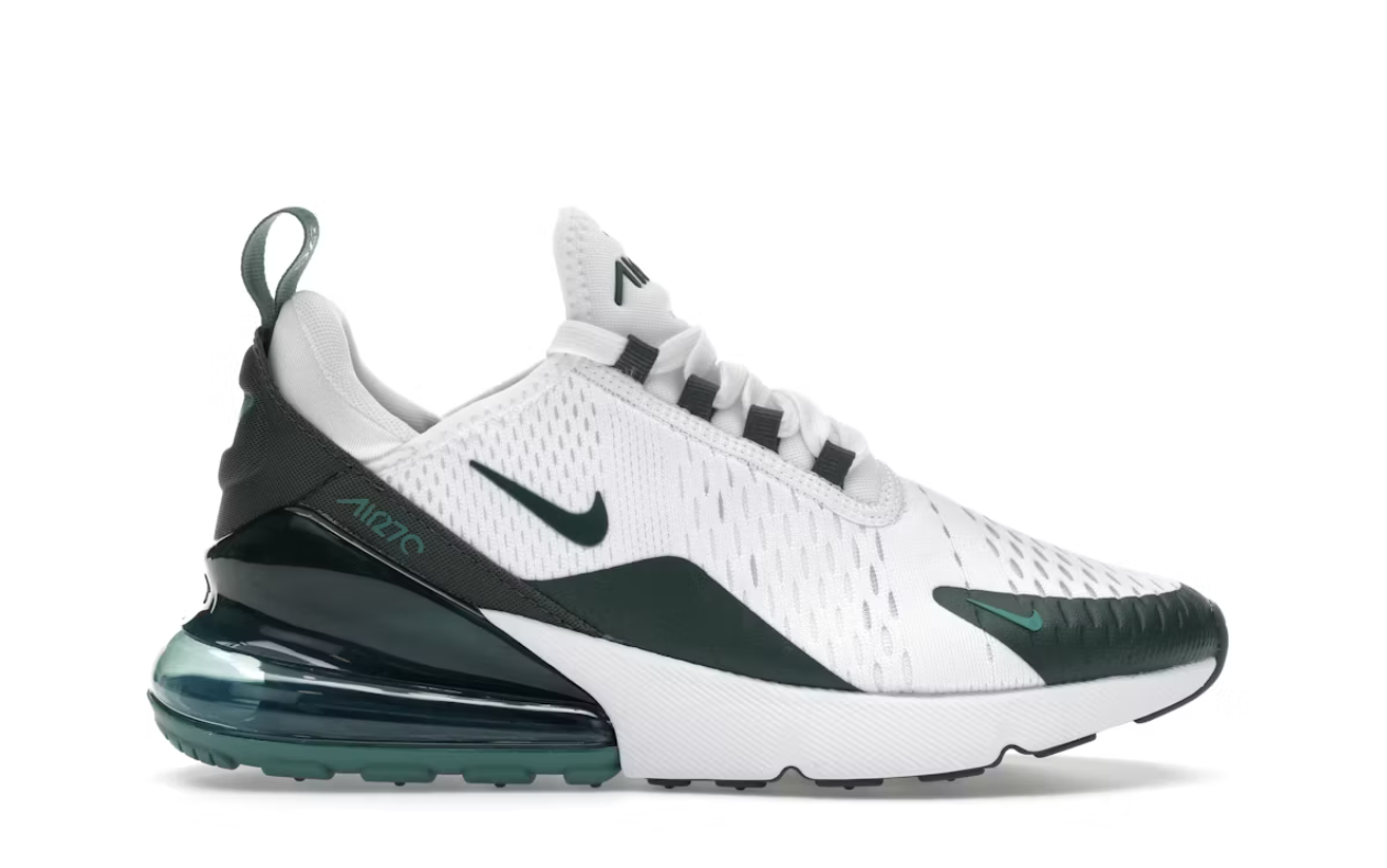 Nike Air Max 270 White Vintage Green (Women's) SZ 4.5M / 6W