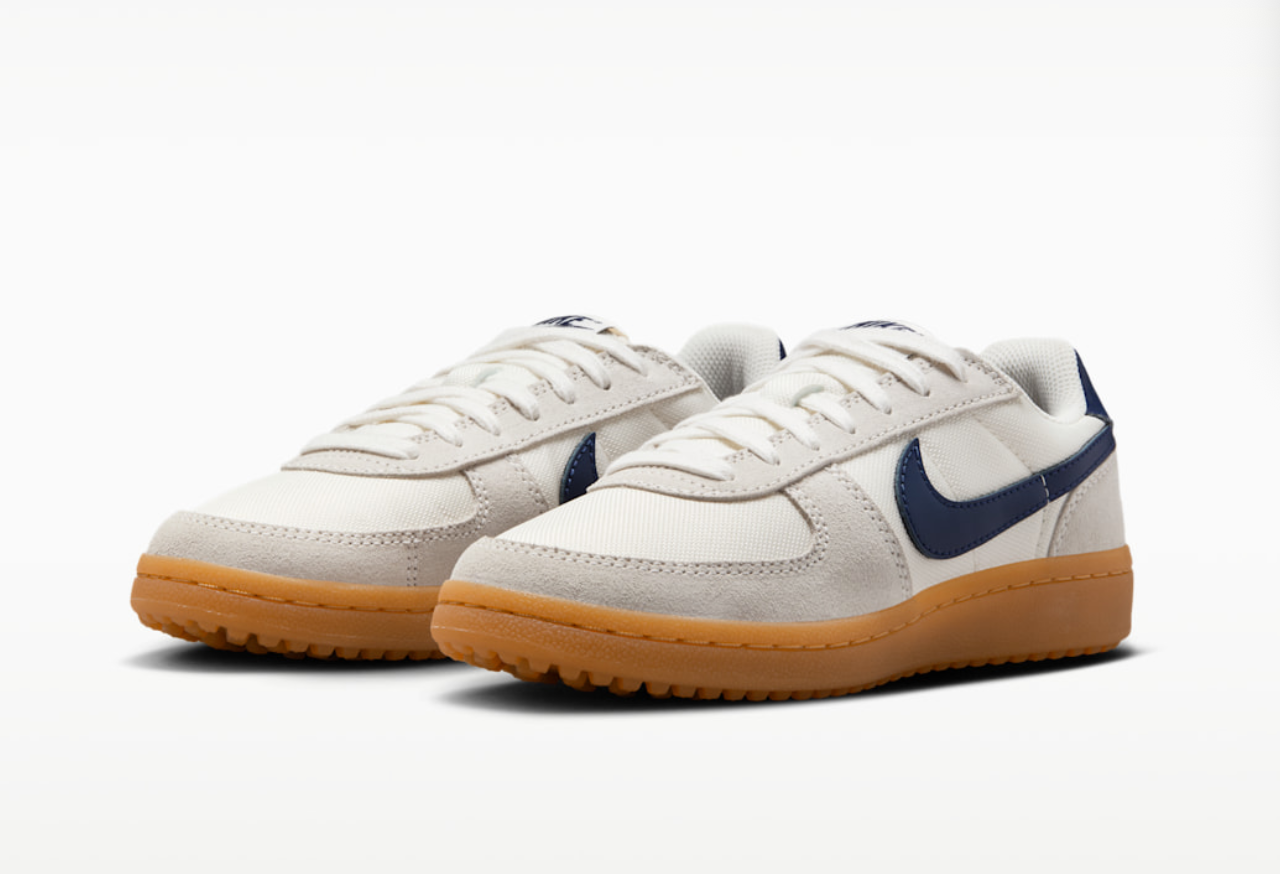 Nike Field General Pale Ivory Gum Yellow Midnight Navy SZ 10.5M / 12W