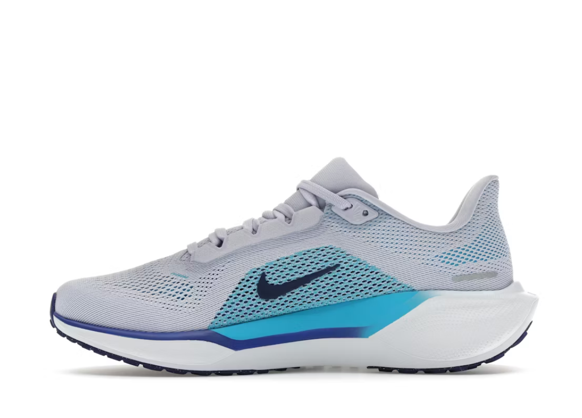 Nike Air Zoom Pegasus 41 Ghost Football Grey Deep Night Blue Void SZ 13M / 14.5W