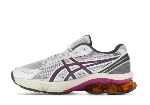ASICS Gel-Kinetic Fluent White Truffle Grey SZ 4.5M / 6W