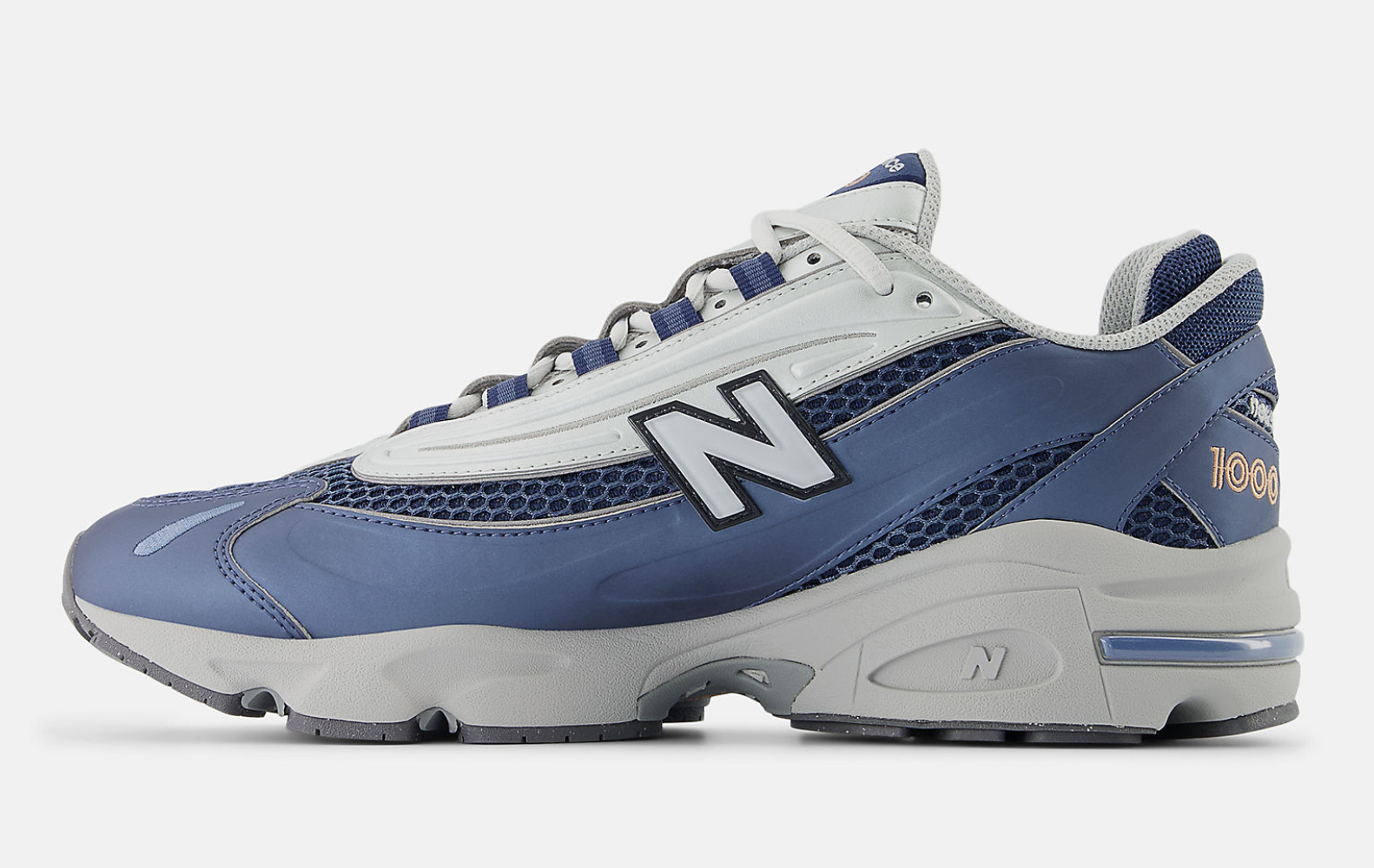 New Balance 1000 Vintage Indigo Light Silver Metallic (GS) SZ 6Y / 7.5W