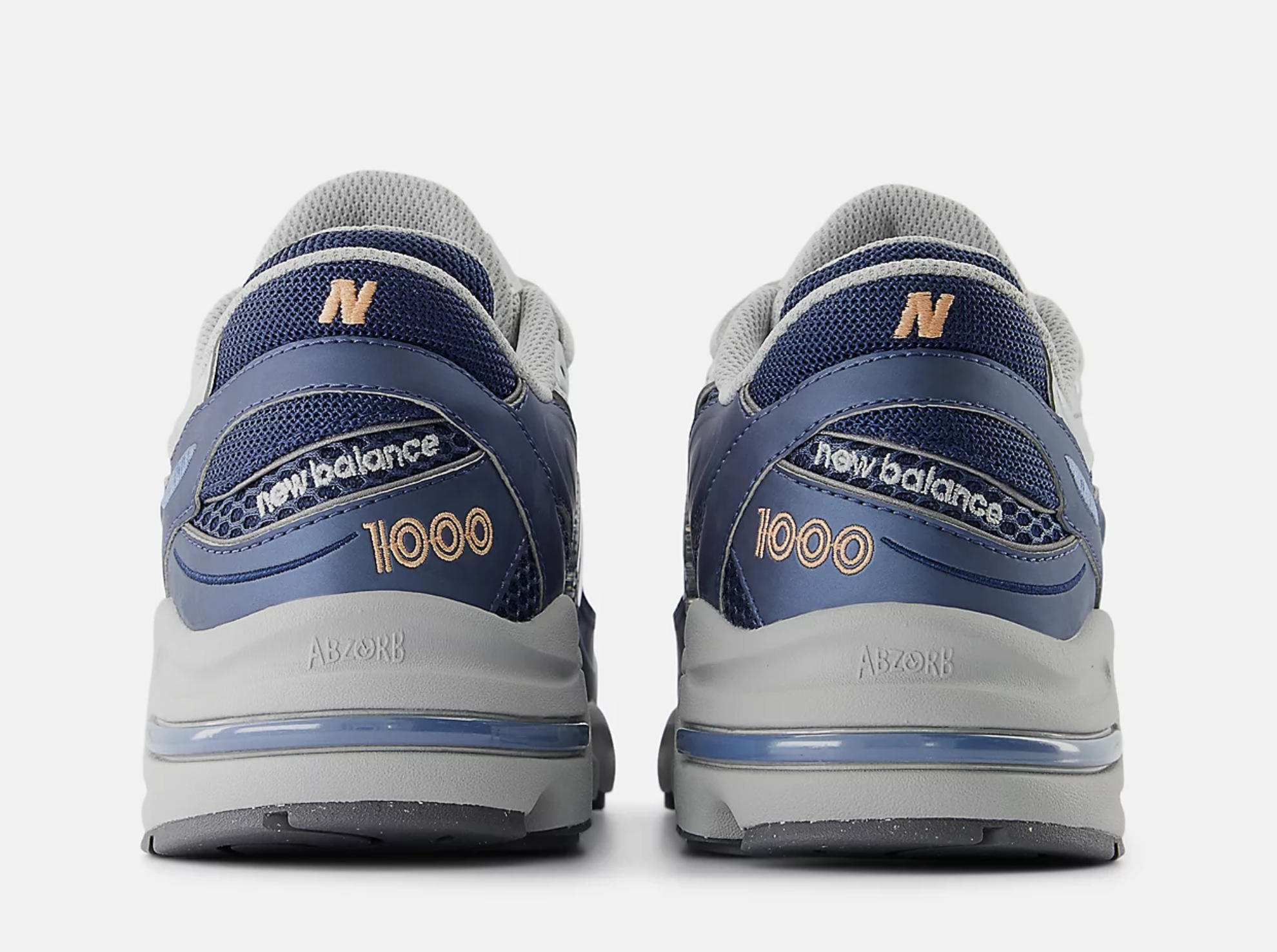 New Balance 1000 Vintage Indigo Light Silver Metallic (GS) SZ 6Y / 7.5W