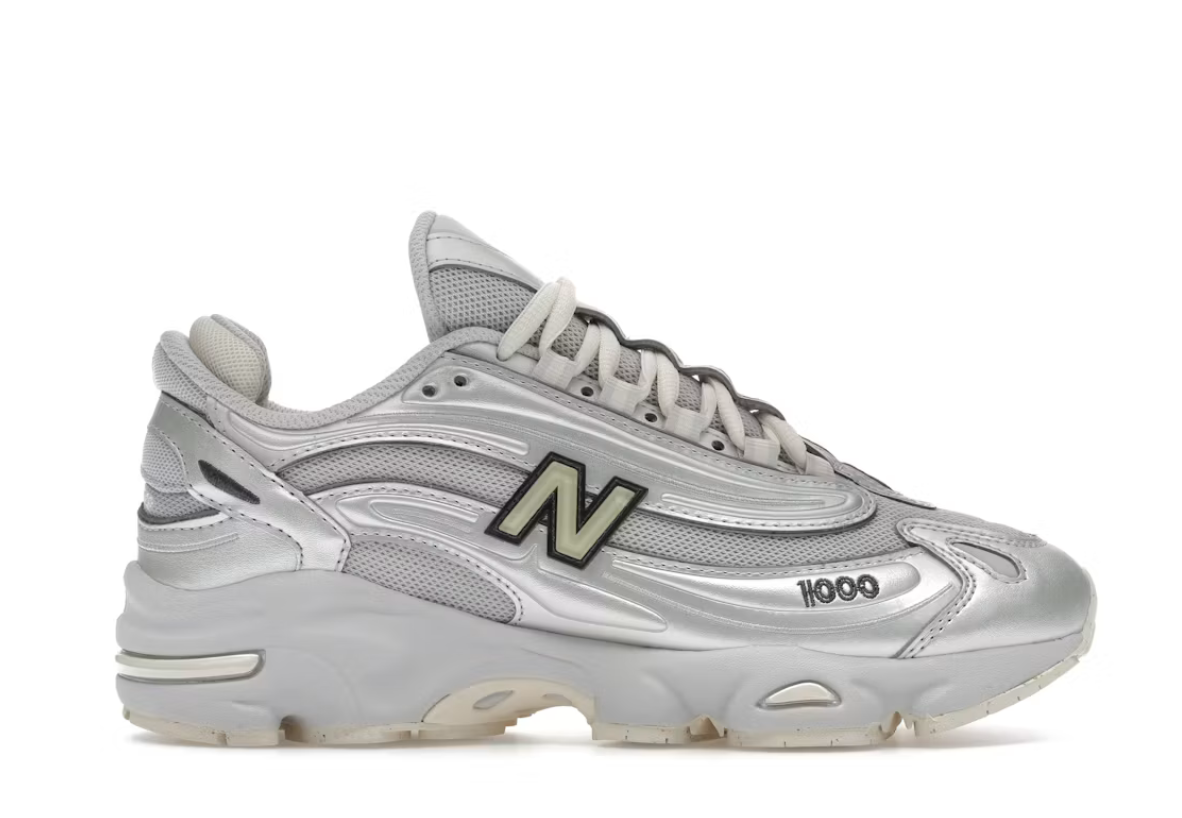 New Balance 1000 Light Silver White SZ 6.5M / 8W