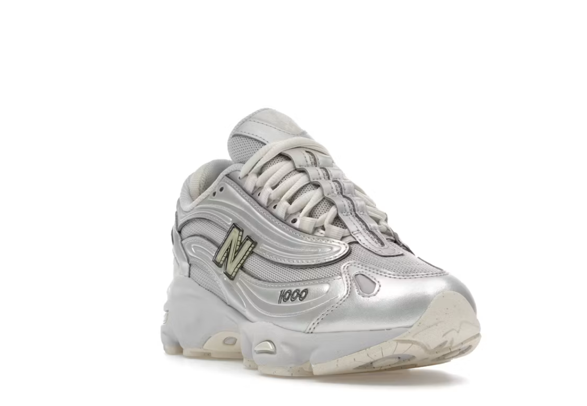 New Balance 1000 Light Silver White SZ 6.5M / 8W