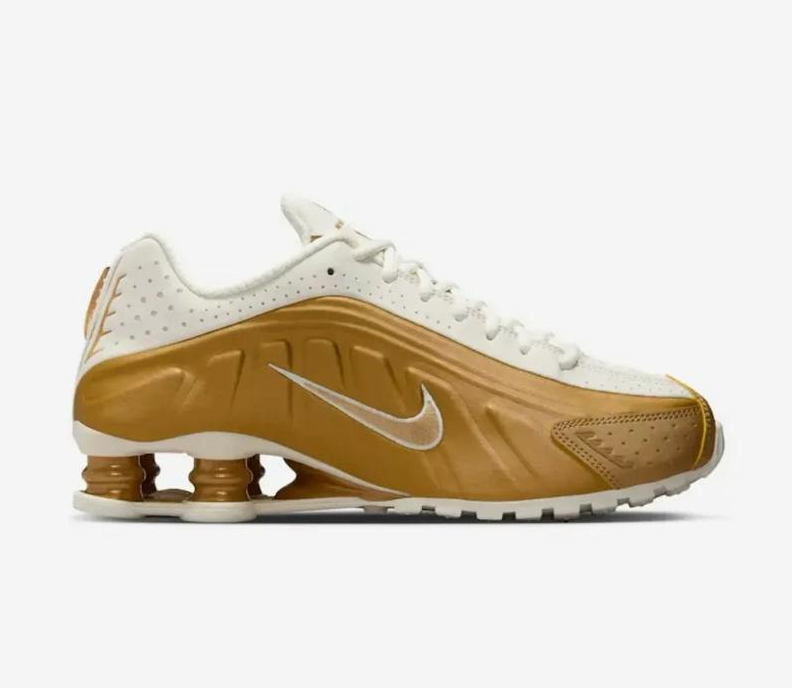 Nike Shox R4 Metallic Gold (Women's)