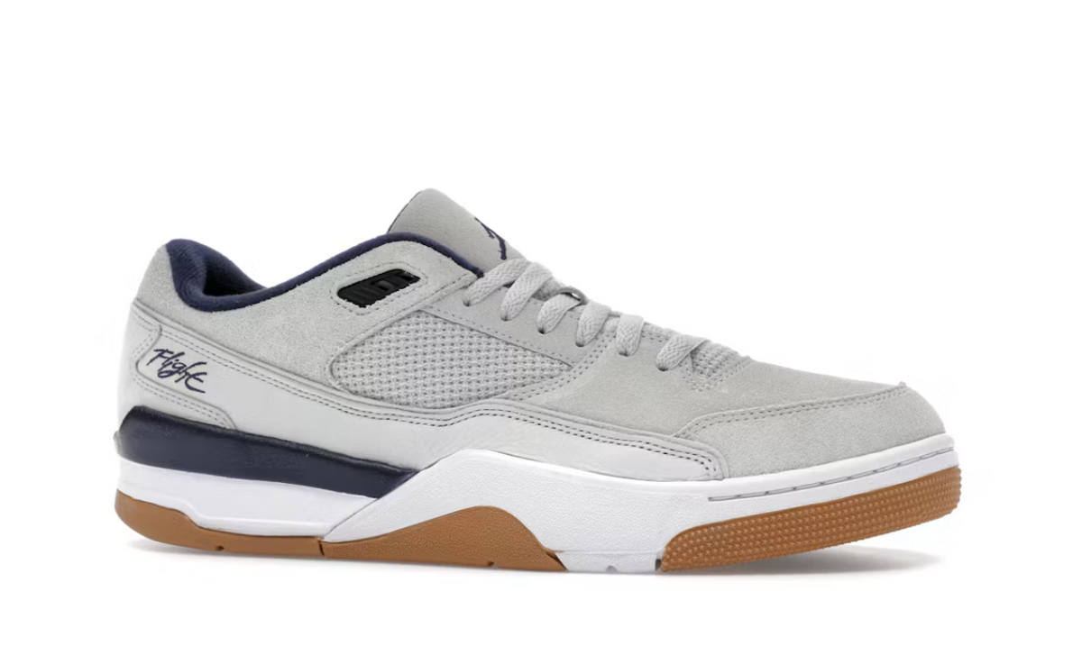 Jordan Flight Court Neutral Grey White Gum Light Brown Midnight Navy